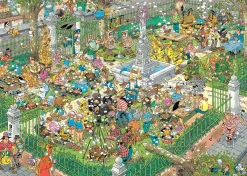 Jumbo Tekening|1000-1499<BBQ Feest! - Jan van Haasteren - puzzel van 1000 stukjes