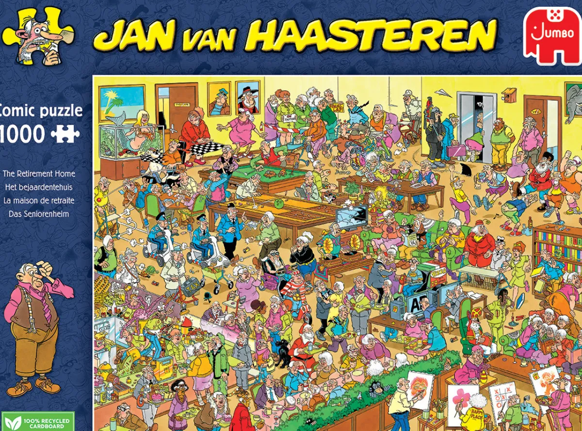 Jumbo 1000-1499<Bejaardentehuis - Jan van Haasteren - 1000 stukjes