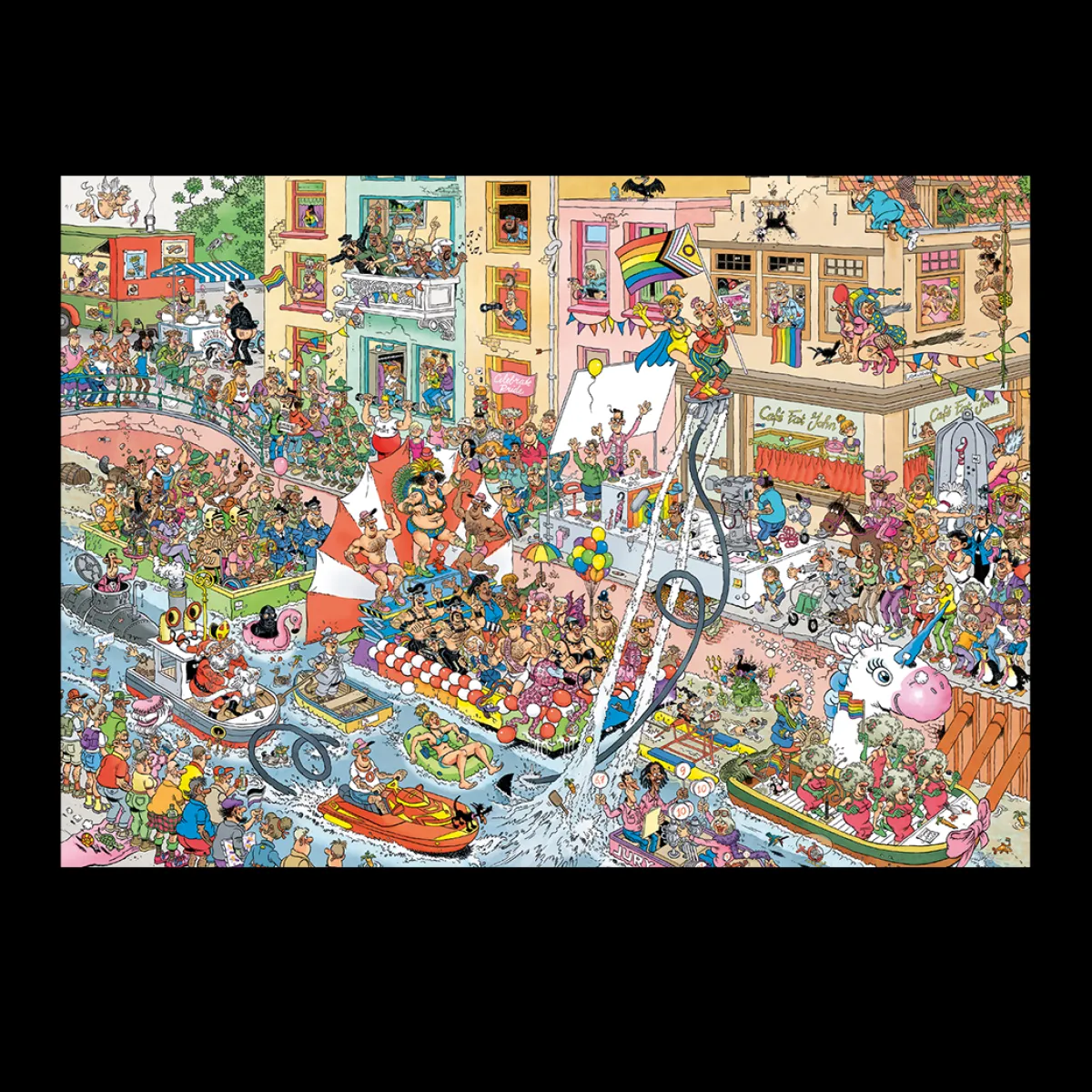 Jumbo 1000-1499<Celebrate Pride - Jan van Haasteren - puzzel van 1000 stukjes