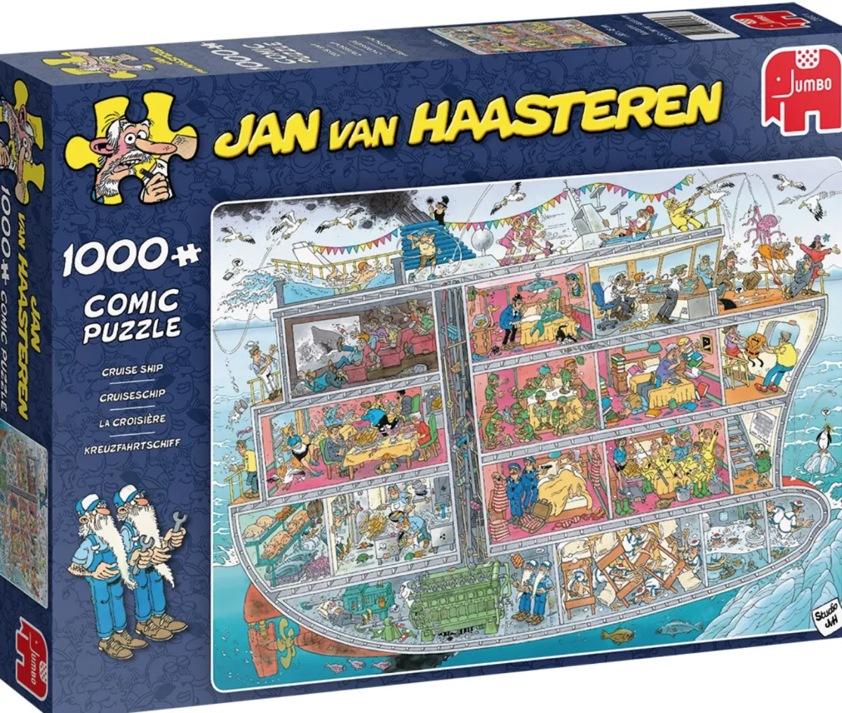 Jumbo Tekening|1000-1499<Cruise Ship - JvH - 1000 stukjes