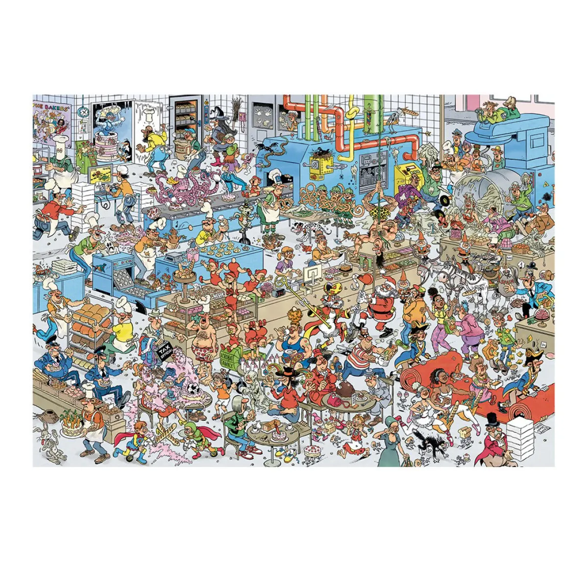 Jumbo 1000-1499<De Bakkerij - Jan van Haasteren - puzzel van 1000 stukjes
