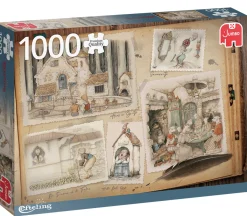 Jumbo Tekening|1000-1499<De Efteling - Anton Pieck - 1000 stukjes