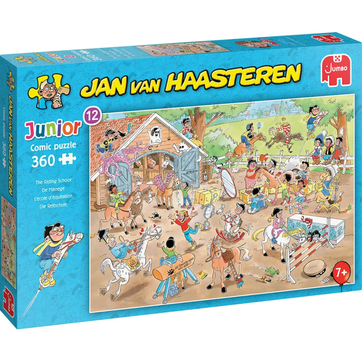 Kinderen Jumbo Tekening|Legpuzzels<De Manege - Jan van Haasteren - 360 stukjes