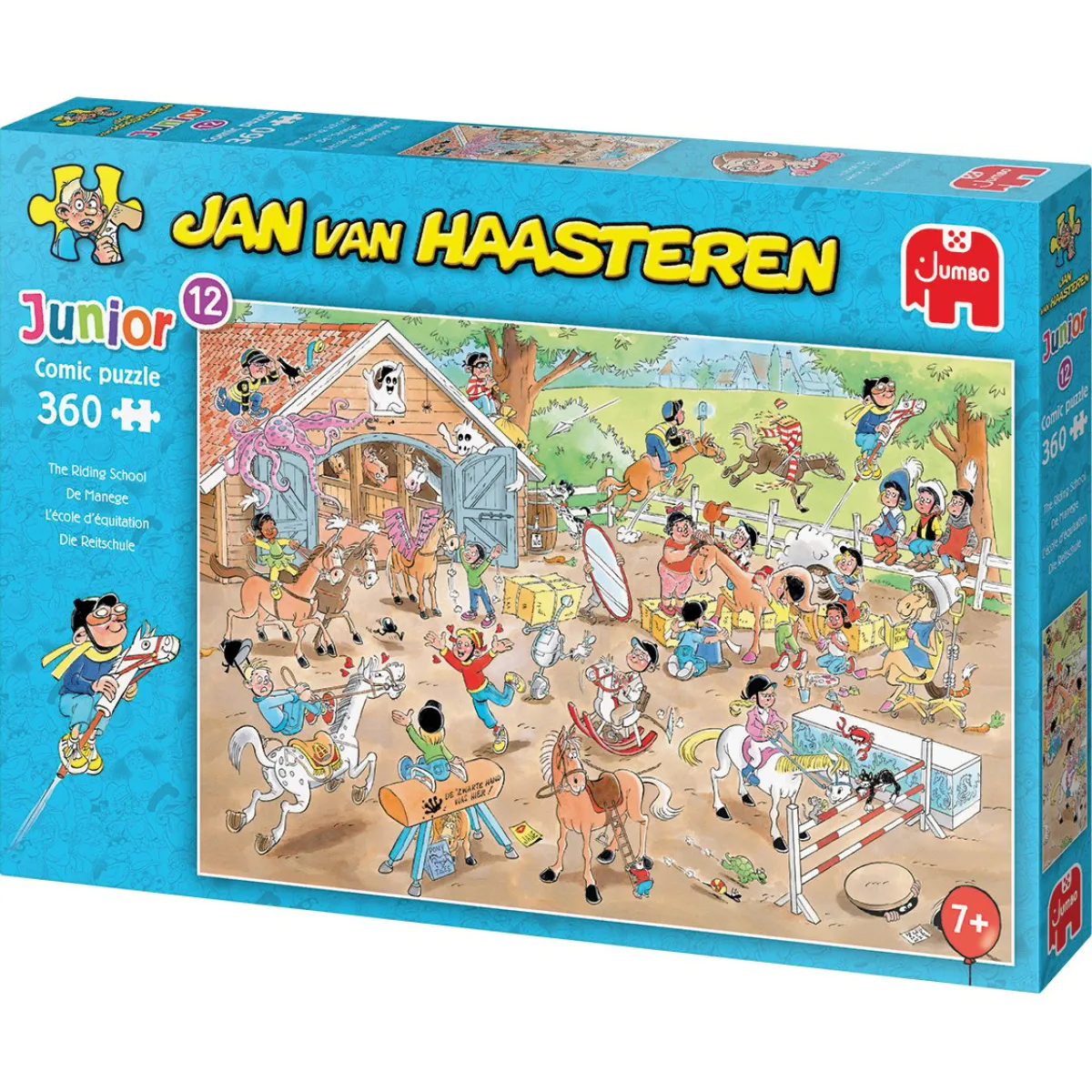 Kinderen Jumbo Tekening|Legpuzzels<De Manege - Jan van Haasteren - 360 stukjes