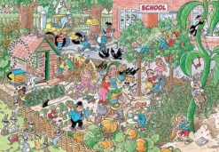 Kinderen Jumbo Tekening|Legpuzzels<De Schooltuin - Jan van Haasteren - 360 stukjes
