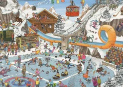 Jumbo Tekening|1000-1499<De Winterspelen - JvH - 1000 stukjes