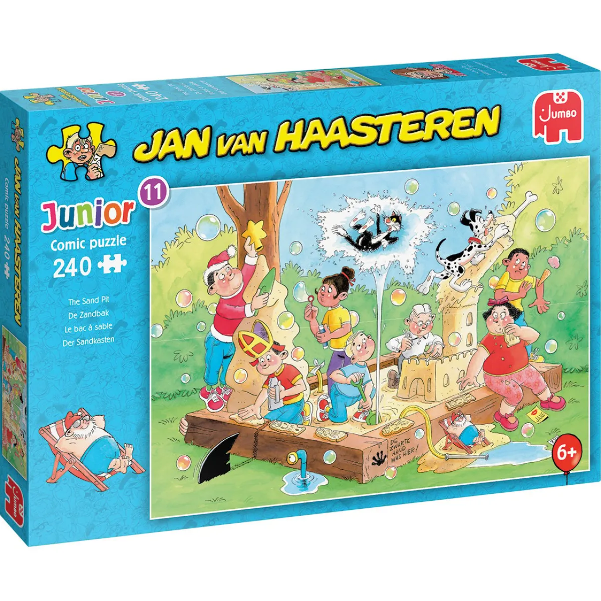 Kinderen Jumbo Tekening|Legpuzzels<De Zandbak - Jan van Haasteren - 240 stukjes