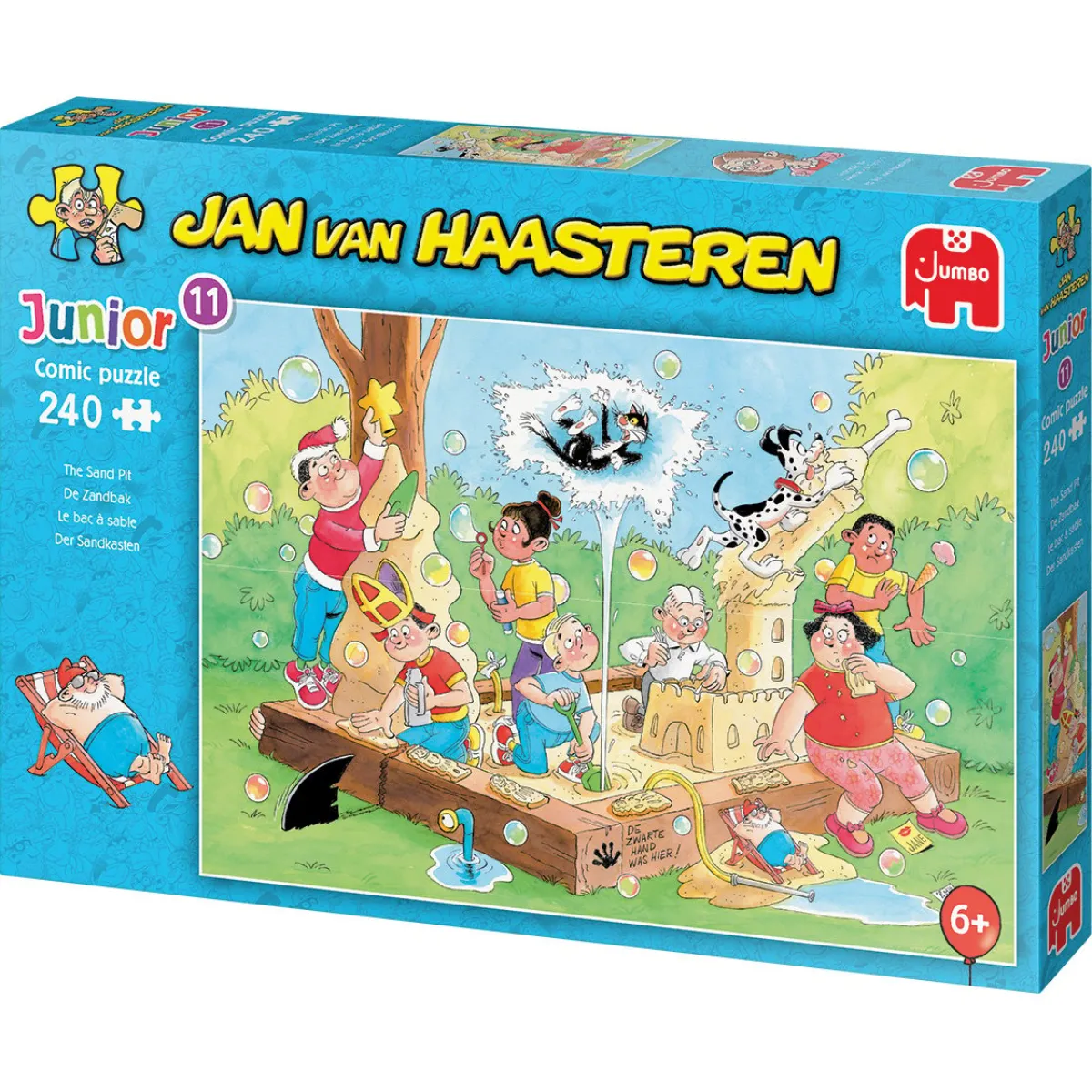 Kinderen Jumbo Tekening|Legpuzzels<De Zandbak - Jan van Haasteren - 240 stukjes