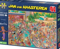 Jumbo 1000-1499<Efteling - Fata Morgana - Jan van Haasteren - puzzel van 1000 stukjes