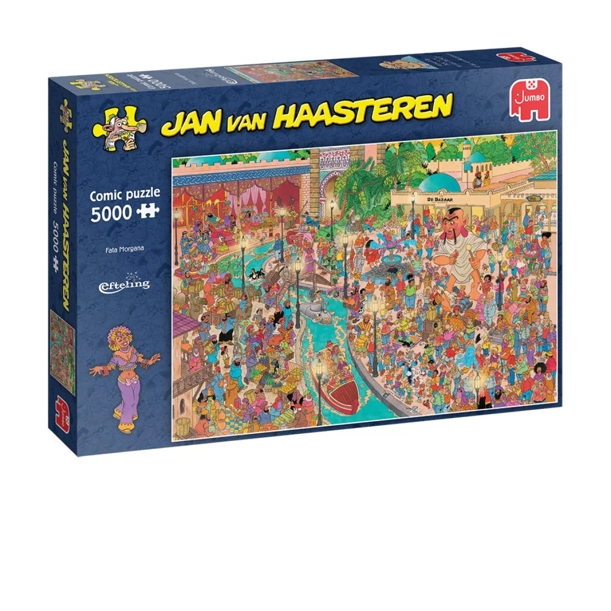 Jumbo 2000 En Meer<Fata Morgana - Jan van Haasteren - puzzel van 5000 stukjes