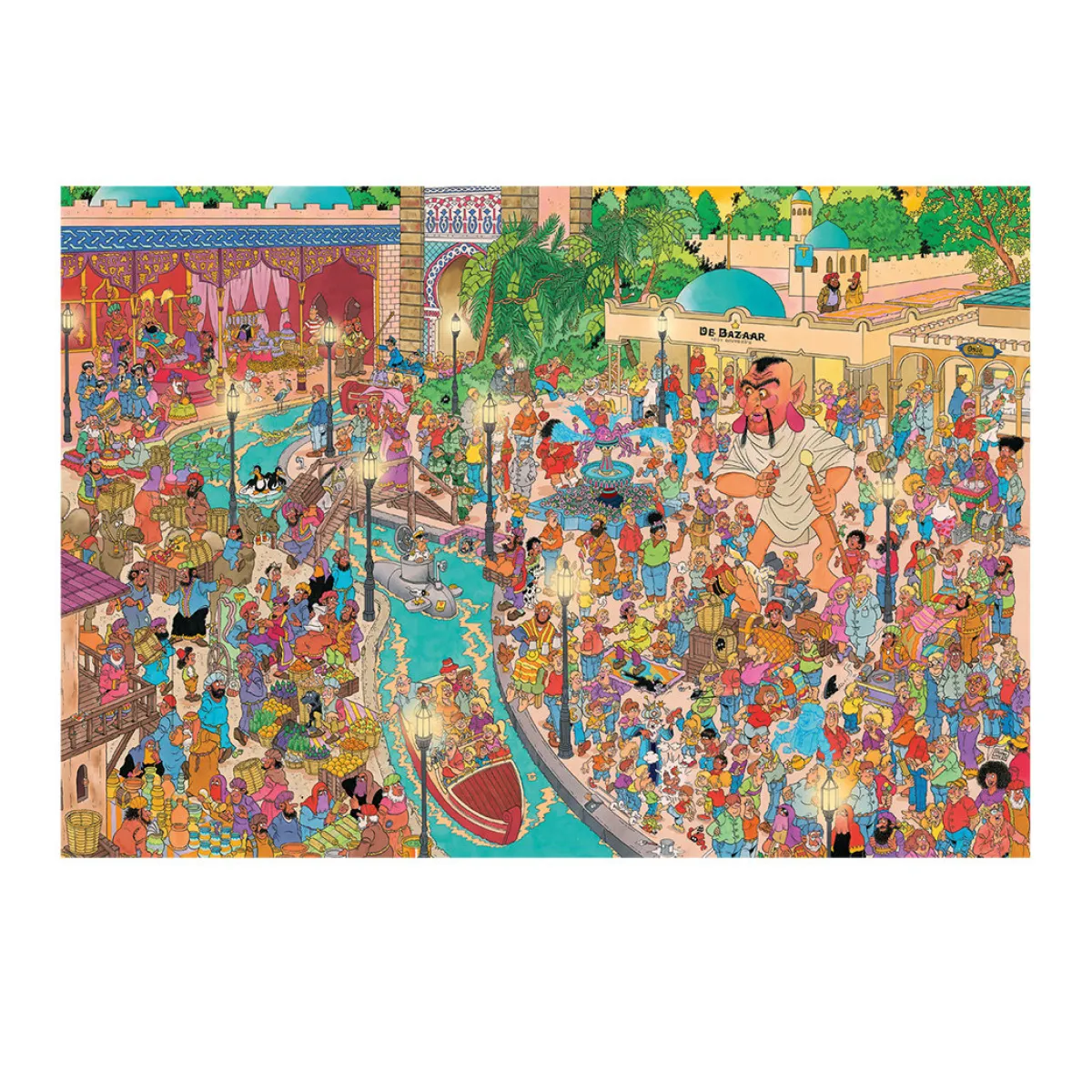 Jumbo 2000 En Meer<Fata Morgana - Jan van Haasteren - puzzel van 5000 stukjes