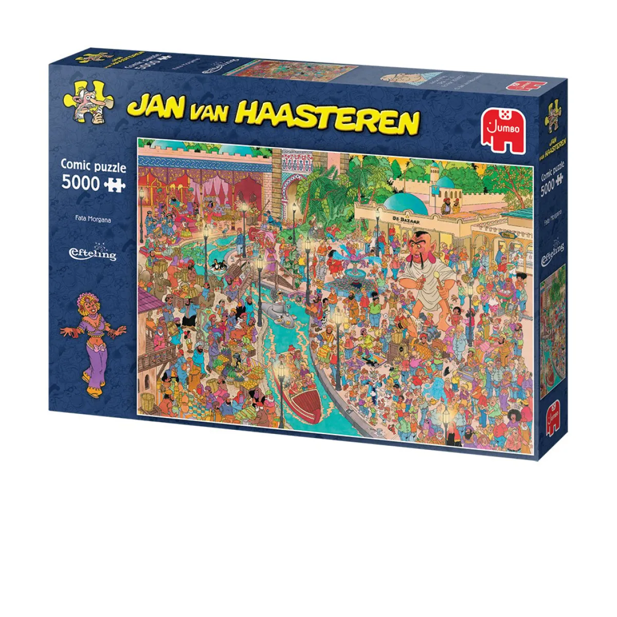 Jumbo 2000 En Meer<Fata Morgana - Jan van Haasteren - puzzel van 5000 stukjes