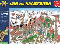 Jumbo 1000-1499<Het dorp van de Kerstman - Jan van Haasteren - puzzel van 1000 stukjes