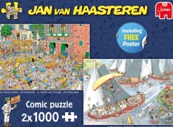 Jumbo Tekening|1000-1499<Hollandse Tradities - JvH - 2 puzzels van 1000 stukjes