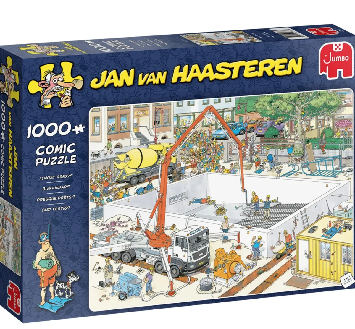 Jumbo Tekening|1000-1499<Jan van Haasteren - 1000 stukjes
