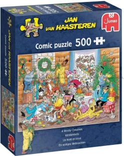 Kinderen Jumbo Tekening|Legpuzzels<Kerstkriebels - Jan van Haasteren - puzzel van 500 stukje