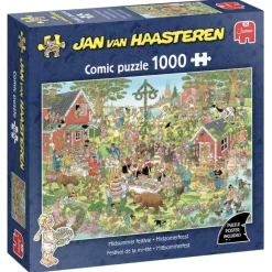 Jumbo 1000-1499<Midzomerfeest - Jan van Haasteren - puzzel van 1000 stukjes
