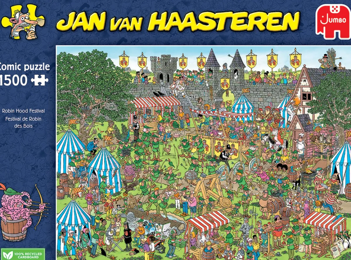 Jumbo Tekening|1500-1999<Robin Hood Festival - JvH - 1500 stukjes