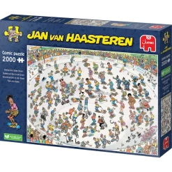 Jumbo 2000 En Meer<Skateboarden in de bowl - Jan van Haasteren - 2000 stukjes