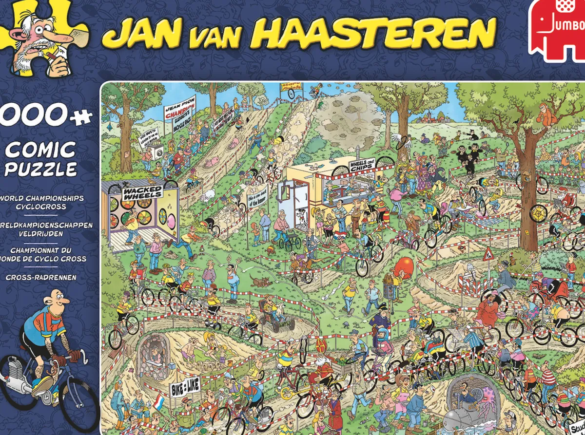 Jumbo Tekening|1000-1499<Veldrijden - JvH - 1000 stukjes