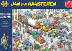 Jumbo Tekening|2000 En Meer<Verkeerschaos - JvH - 3000 stukjes