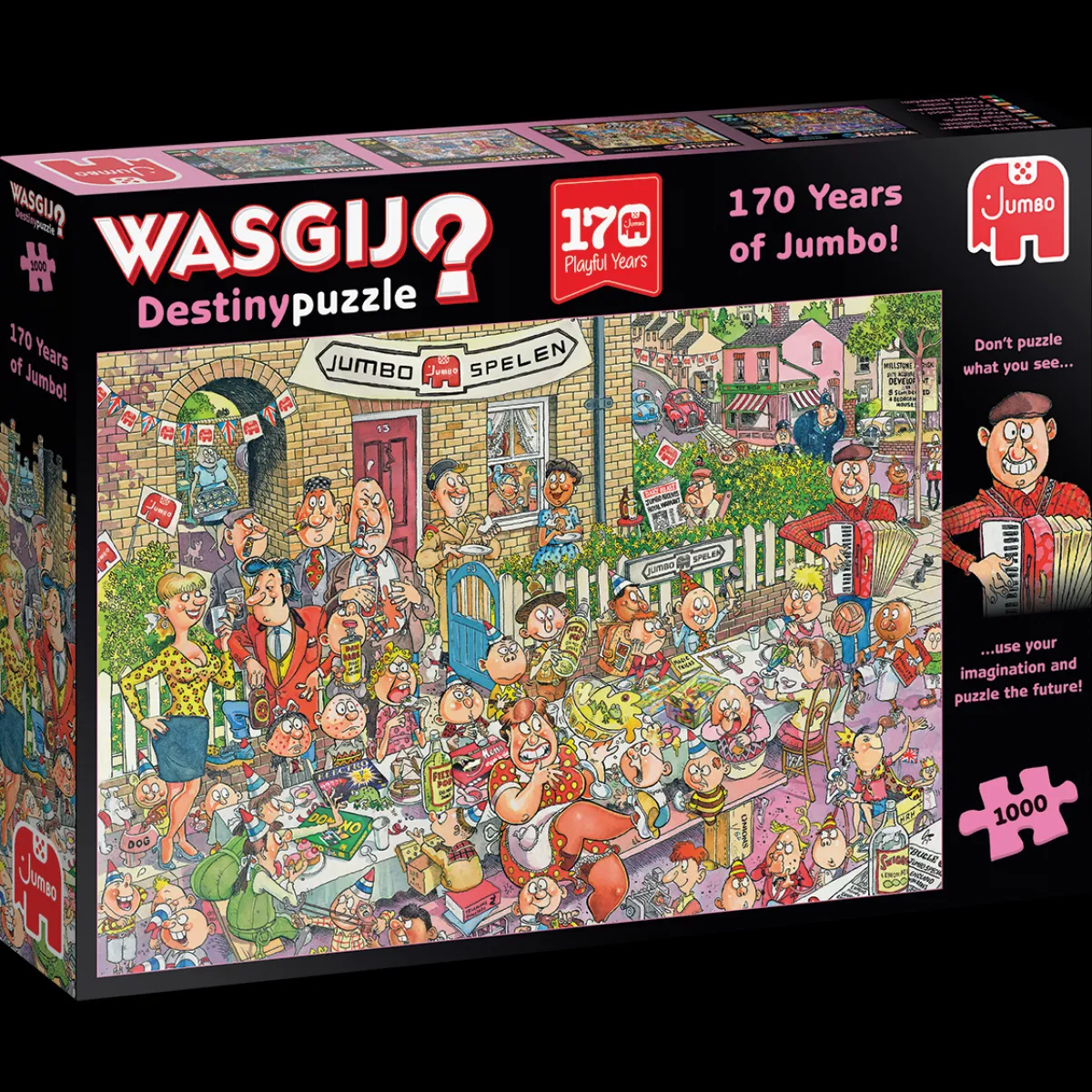 Jumbo 1000-1499<Wasgij Destiny - 170 Years of - 1000 stukjes