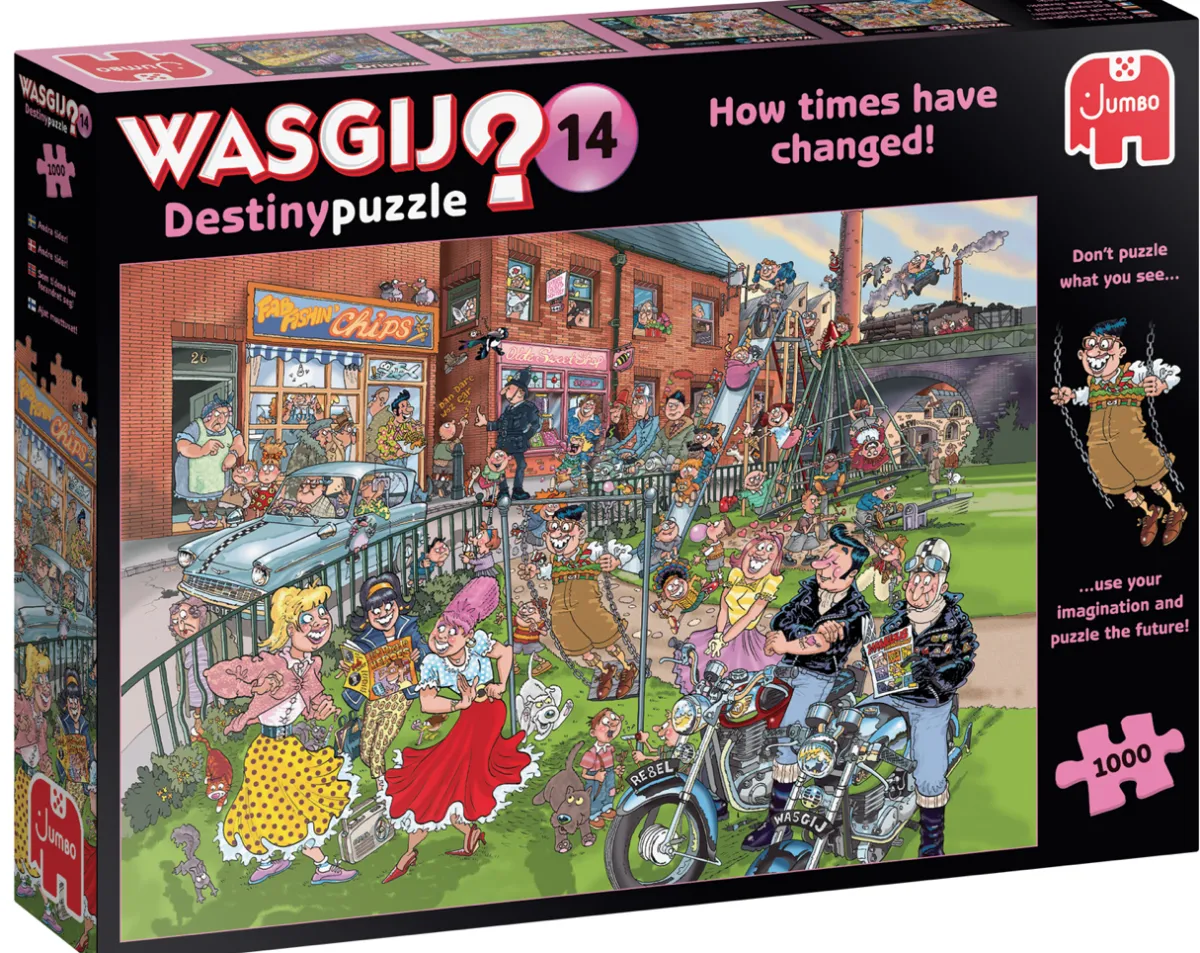 Jumbo 1000-1499<Wasgij Destiny 1 - Hoe de tijden zijn veranderd! - 1000 stukjes