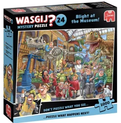 Jumbo 1000-1499<Wasgij Mystery 24 - Blight at the museum - 1000 stukjes