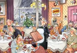 Jumbo Tekening|1000-1499<Wasgij Mystery 4 - Live Entertainment - legpuzzel van 1000 stukjes