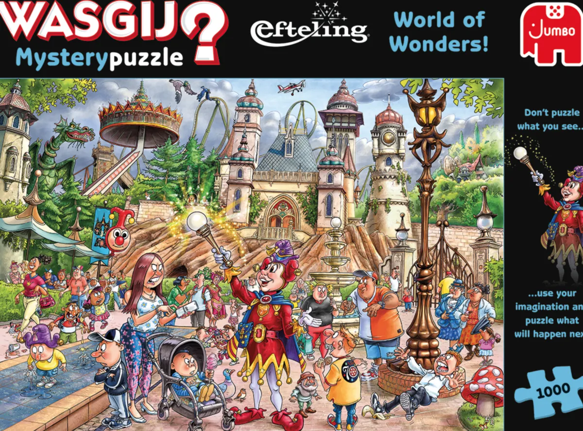 Jumbo 1000-1499<Wasgij Mystery Efteling - 1000 stukjes