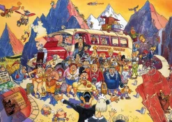 Jumbo Tekening|1000-1499<Wasgij Original 5 - Late Booking - legpuzzel van 1000 stukjes
