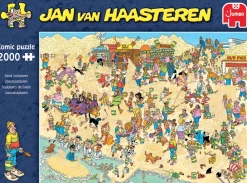 Jumbo 1000-1499<Zandsculpturen - Jan van Haasteren - puzzel van 2000 stukjes
