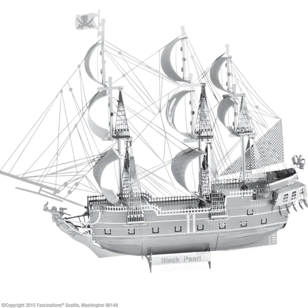 Metal Earth 3d Puzzels<Black Pearl - Pirate Ship - Iconx 3D puzzel