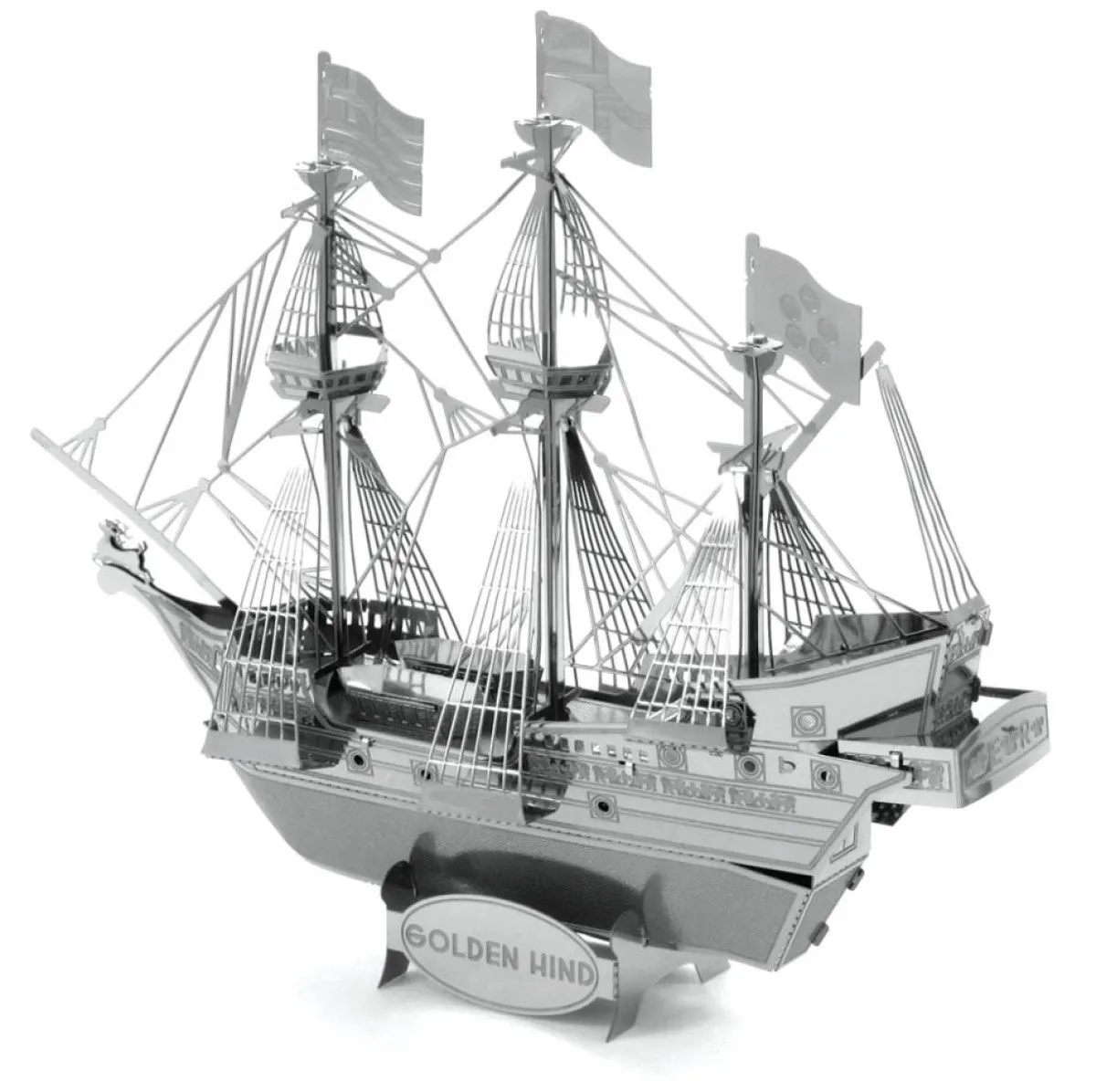 Metal Earth 3d Puzzels<Driemaster Golden Hind - 3D puzzel