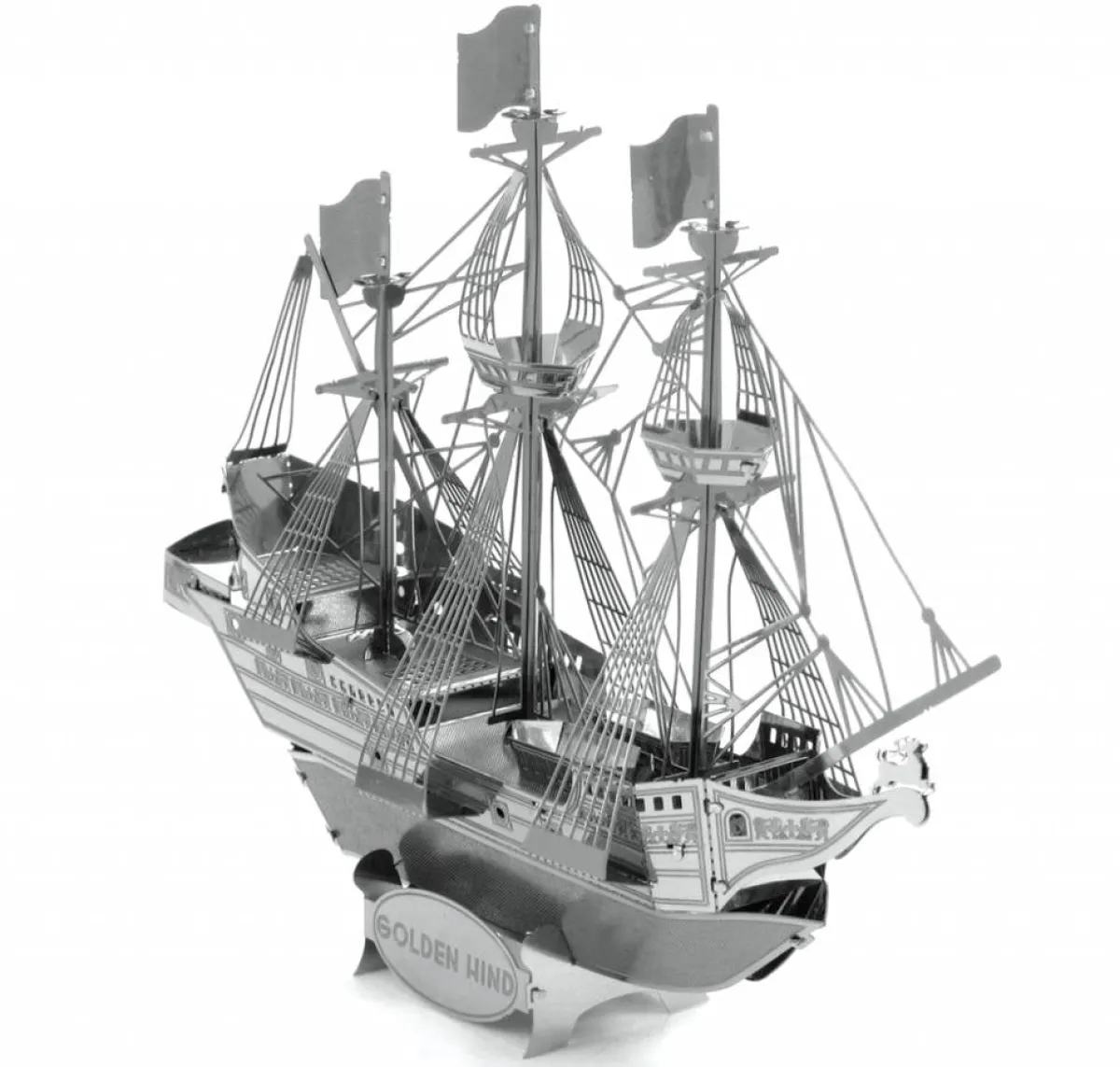 Metal Earth 3d Puzzels<Driemaster Golden Hind - 3D puzzel
