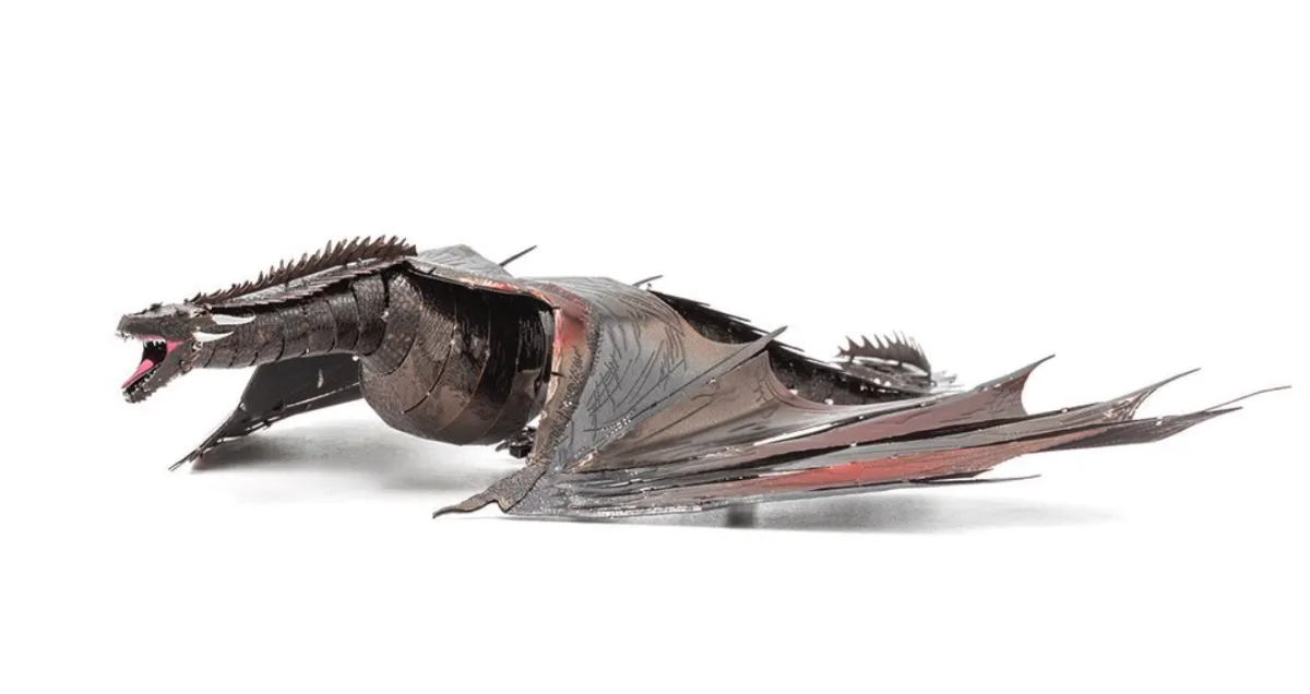 Metal Earth 3d Puzzels<Drogon - GOT - Iconx 3D puzzel