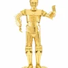 Metal Earth 3d Puzzels|Star Wars<Star Wars C-3PO - GOLD - 3D-puzzel in goud
