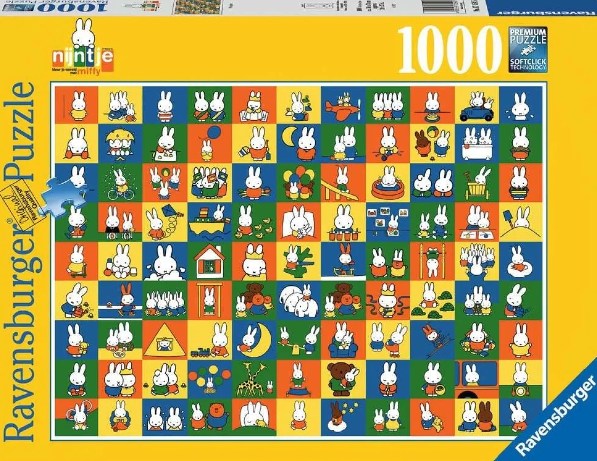 Ravensburger Disney, Pixar, Marvel|1000-1499<99 Nijntjes - puzzel van 1000 stukjes