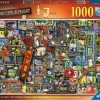 Ravensburger Kunst En Cultuur|1000-1499<Adembenemend Alfabet "I&J" - Colin Thompson - puzzel 1000 stukjes
