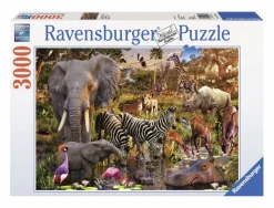 Ravensburger Dieren|2000 En Meer<Afrikaanse dierenwereld - 3000 stukjes