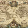 Ravensburger Kunst En Cultuur|Astrologie & Wereldkaarten<Antieke wereldkaart - 5000 stukjes