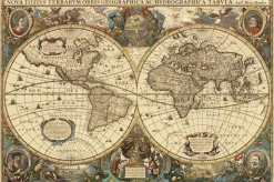 Ravensburger Kunst En Cultuur|Astrologie & Wereldkaarten<Antieke wereldkaart - 5000 stukjes