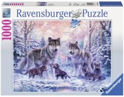 Ravensburger Fantasy|Dieren<Arctische wolven - 1000 stukjes