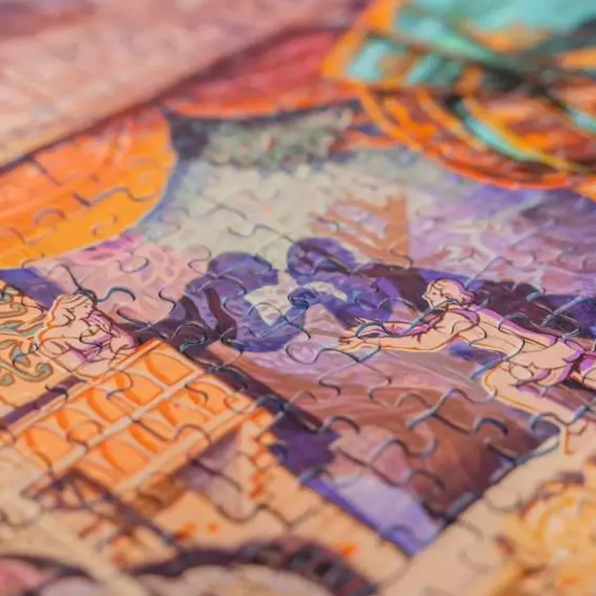 Ravensburger Kunst En Cultuur|500-999<Art&Soul - Romeo & Julia - vierkante puzzel van 750 stukjes