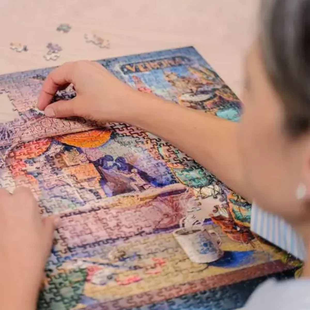 Ravensburger Kunst En Cultuur|500-999<Art&Soul - Romeo & Julia - vierkante puzzel van 750 stukjes