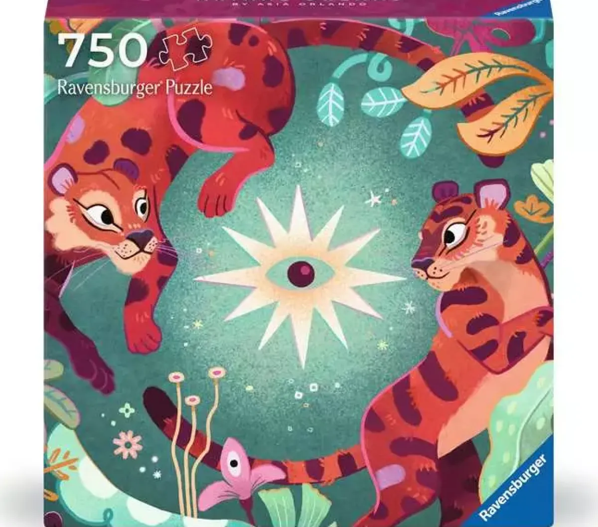 Ravensburger Kunst En Cultuur|500-999<Art&Soul - Animal Dreams - vierkante puzzel van 750 stukjes
