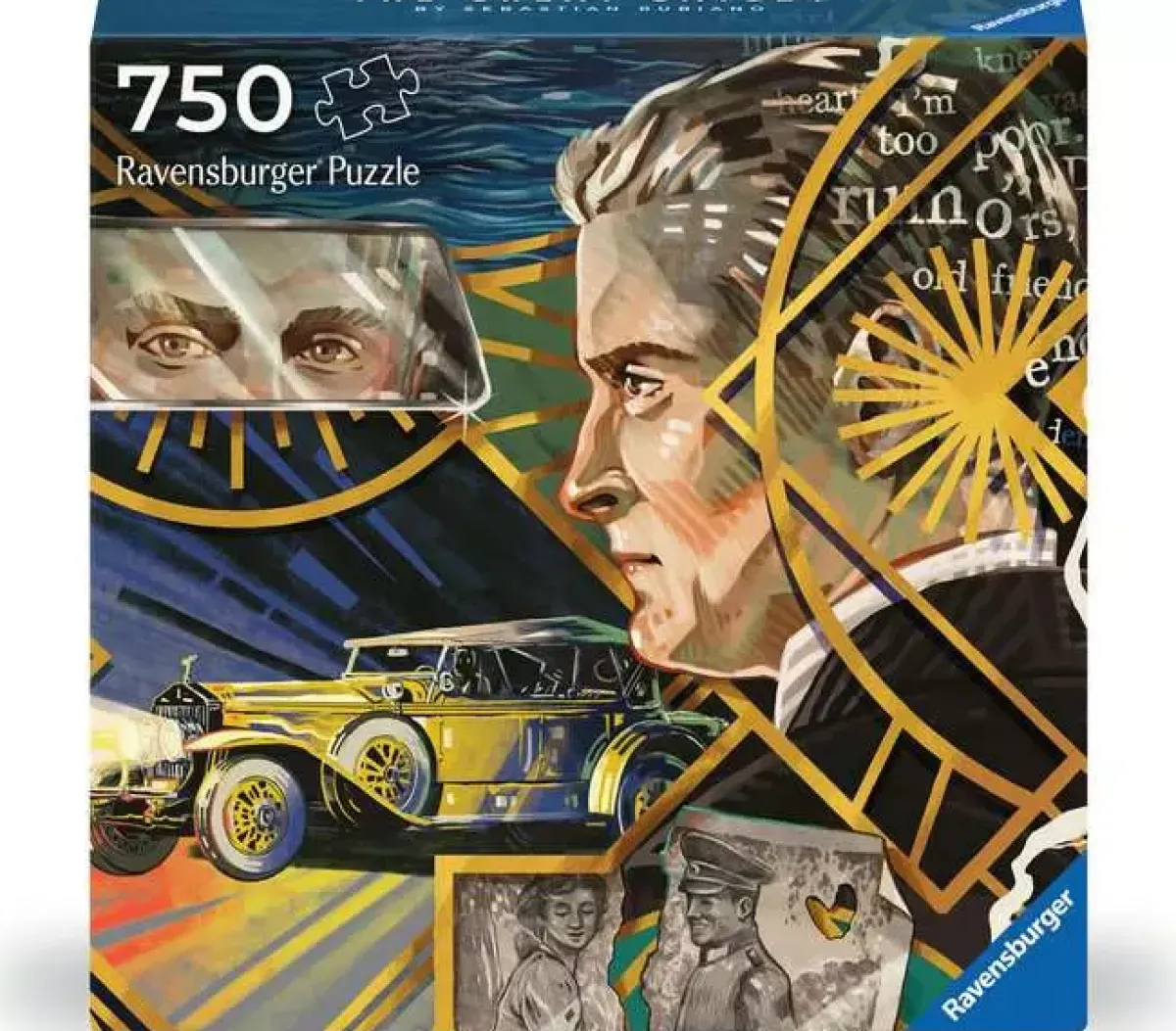 Ravensburger Kunst En Cultuur|500-999<Art&Soul - The Great Gatsby - vierkante puzzel van 750 stukjes