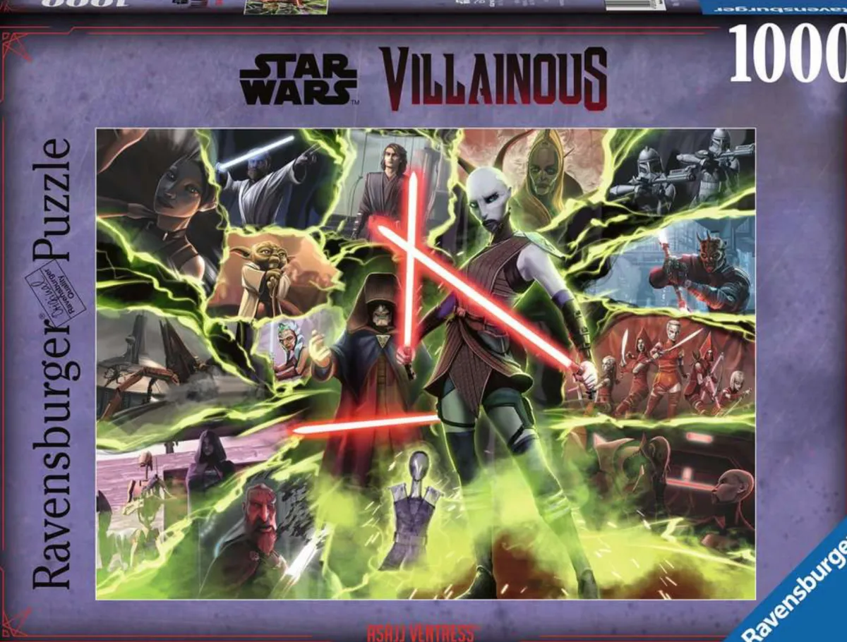 Ravensburger Star Wars|1000-1499<Asajj Ventress - Star Wars Villainous - puzzel van 1000 stukjes