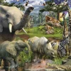 Ravensburger Dieren|2000 En Meer<Bij de drinkplaats - 18000 stukjes
