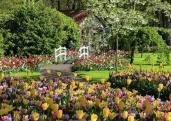 Ravensburger Landschappen|1000-1499<Bloemenpark Keukenhof - puzzel van 1000 stukjes